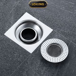 Lưới Lọc Rác Nhà Tắm, Nhà Vệ Sinh, Lưới Lọc Inox 304 Cao Cấp Lọc Rác Chống Tắc Nghẽn - LOKING