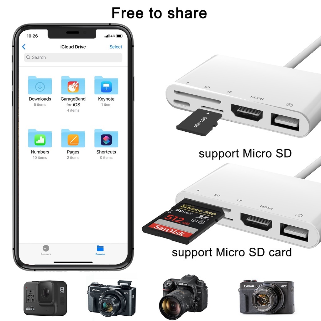 FEINODI Bộ chuyển đổi HDMI không dây, phát lại video độ phân giải cao 1080P | BigBuy360 - bigbuy360.vn