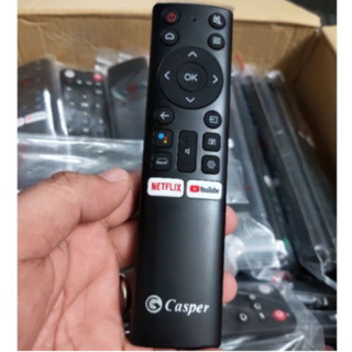 (KHIỂN GIỌNG NÓI GIÁ RẺ 99K) Điều Khiển Tivi Casper Giọng Nói Có 2 Nút Smats (Loại Nhỏ Nhất ) BH MỚI