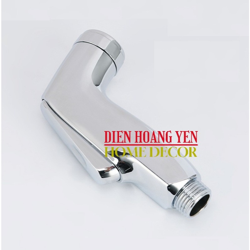 Đầu Xịt Vệ Sinh Tăng Áp mạ xi Cao Cấp, Vòi Xịt Toilet