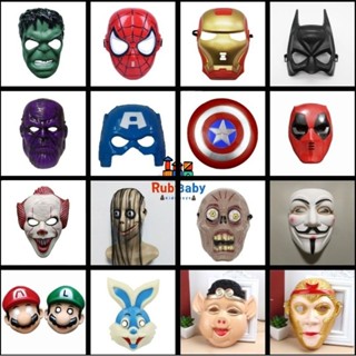 Mặt nạ hóa trang người nhện siêu anh hùng Avengers cosplay Halloween đồ chơi trẻ em