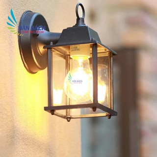 đèn gắn cột ngoài trời - đèn sân vườn
