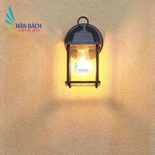 đèn gắn cột ngoài trời - đèn sân vườn