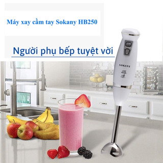 TALA Máy Xay Cầm Tay SOKANY, Máy Xay Đồ Ăn Dặm, Sinh Tố Cầm Tay, Máy Xay Đa Năng Cao Cấp