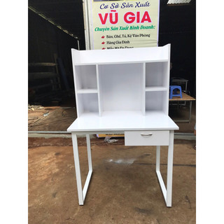 Bàn kệ sách học sinh sinh viên khung sắt