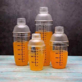   GIÁ XƯỞNG  Bình lắc shaker nhựa pha chế cafe cocktail bartender 350ml-500ml-700ml-1lít 