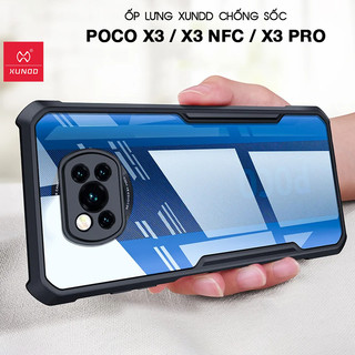 Ốp lưng XUNDD Poco X3 / Poco X3 NFC / Poco X3 Pro - Mặt lưng trong, Viền TPU, Chống sốc