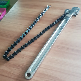 Mỏ lết xích cao cấp FQ 16 inch & FQ 12inch cờ lê xích trắng chống gỉ