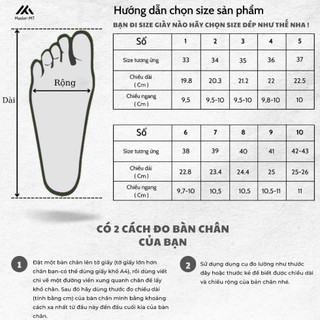 Dép H nam quai da cao cấp size 38 đến 43