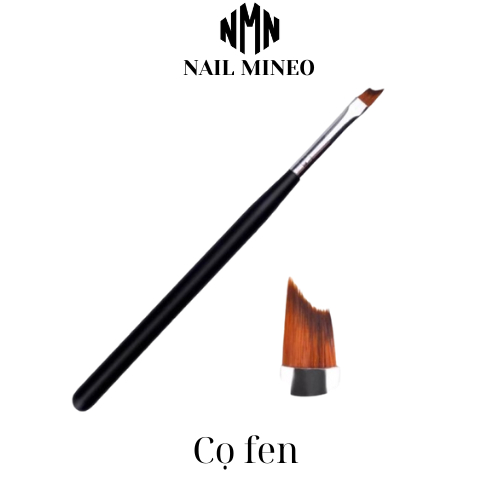 Cọ fen đầu móng, cọ vẽ french