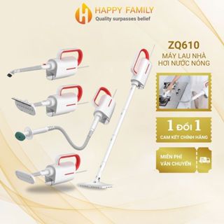 Máy lau nhà cầm tay hơi nước Deerma ZQ610 cao cấp khử trùng tối đa lau sạch mọi bề mặt, mọi không gian