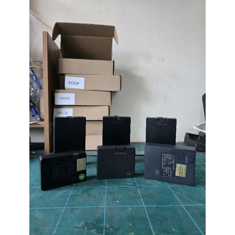 Pin khóa cửa vân tay ZNS-XXX Pin sạc lithium ion polymer khóa cửa thông minh có thể sạc lại