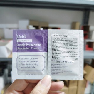 Sample mỹ phẩm ngẫu nhiên