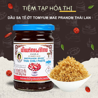 Dầu Sa Tế Ớt Tomyum Mae Pranom Thai Chili Paste Gia Vị Thái Lan Thơm Ngon