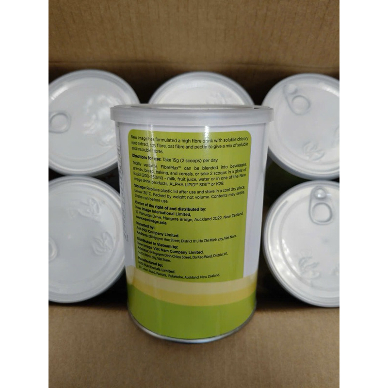 New Image FibreMax - Bổ sung chất xơ, hỗ trợ tiêu hóa và ngừa táo bón.