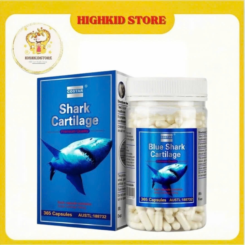 Sụn cá mập Shark Cartilage Costar 365 viên