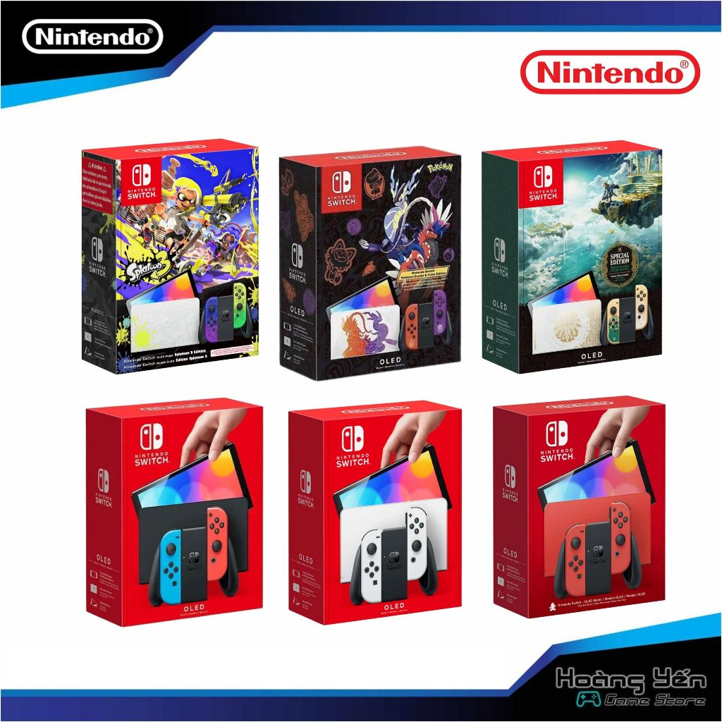 Máy Nintendo Switch Oled Bảo Hành 12 Tháng