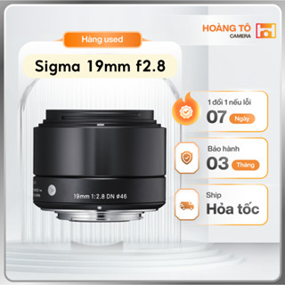 Ống kính Sigma 19mm f2.8 EX / DN for Sony / for Canon M cũ