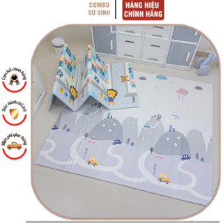Thảm gấp gọn cho bé chính hãng Umoo chống nước thảm xốp XPE dày 1.5cm an toàn mới nhất 2025