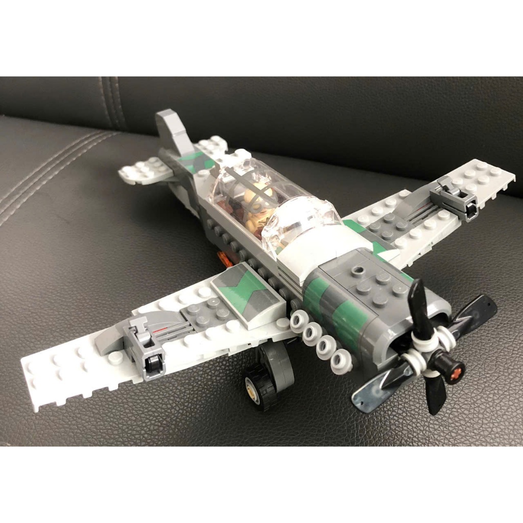 Lego Indiana Jones - Máy bay (trong set 77012) - y hình chụp