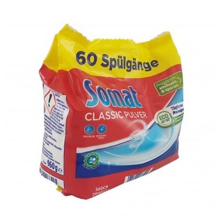 Combo muối 1.2kg + Bột Somat 960gam + nước rửa Bát - Ly Somat 750ml - Đức