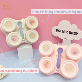 Set 4 hộp đựng thức ăn AAG