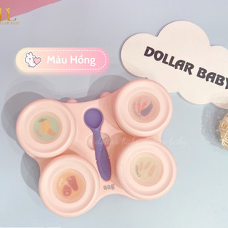 Set 4 hộp đựng thức ăn AAG