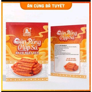 sỉ 1 Bịch 15 gói Snack Gân Rồng Hấp Xả ĂN CÙNG BÀ TUYẾT