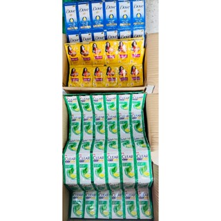 Dây dầu gội đầu , dầu xả Sunsilk, Dove, Romano,Clear - 6gram/gói - HÀNG CHUẨN CHÍNH HÃNG