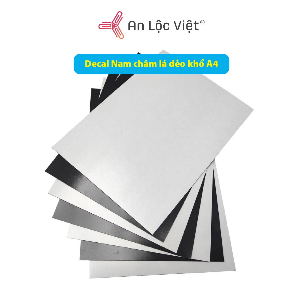 [COMBO 5 NAM CHÂM A4 CÓ KEO-GIÁ CỰC SỐC] Nam châm A4 có keo dán dạng tấm dẻo làm giáo cụ dạy học, đồ