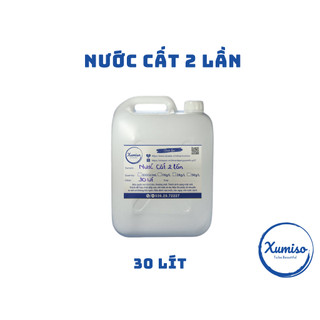 [HCM] Nước cất 2 lần - GIÁ SỈ - Nước chưng cất - Xumiso - 5L, 20L, 30L