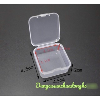 Combo 5 hộp nhưa dẻo ABS mini