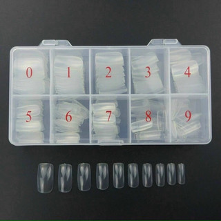 hộp móng úp chân phom dài 500 móng đủ size