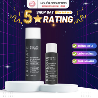  Tẩy Tế Bào Chết Hóa Học Giảm Viêm Mờ Thâm 2% BHA Paula 