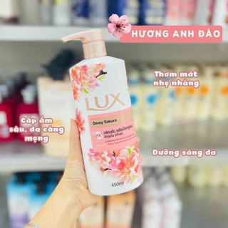 SỮA TẮM LUX THÁI LAN 450ML- THƠM NỒNG NÀNG - EM TẮM ANH YÊU