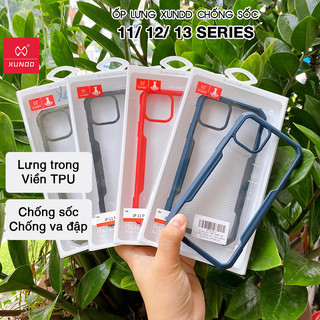 Ốp lưng XUNDD iPhone 13/ 13 Pro/ Max/ 12/ 12 Pro/ Max/ 11/ 11 Pro/ Max (BEETLE SERIES) - Đỏ