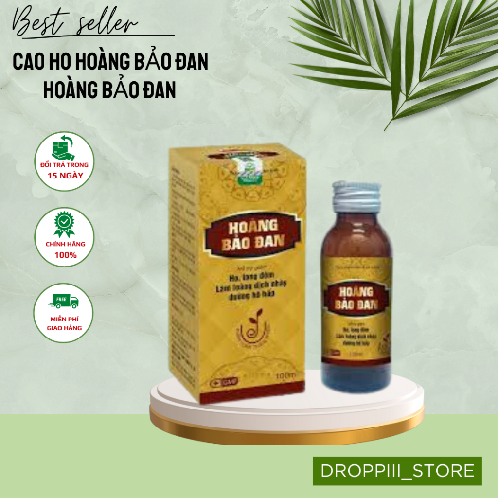 Cao ho Hoàng Bảo Đan MSP 0258