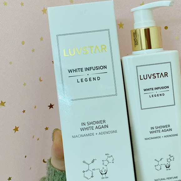 Sữa Tắm Trắng Da Luvstar Body White Infusion Legend 300ml