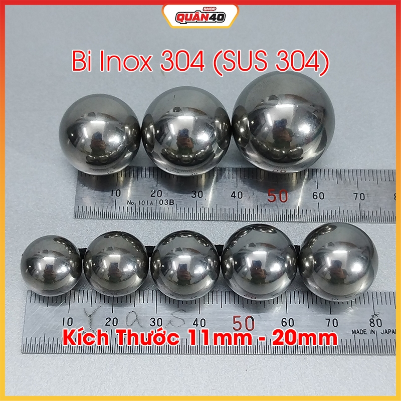 Bi Inox 304 (SUS 304) | Kích Thước 11mm - 20mm