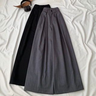 Quần vải dài FORM QUẦN ỐNG RỘNG nữ chất vải Ruby chéo- Vải nhẹ mát ít nhăn LISE 3131 - Jemcloset