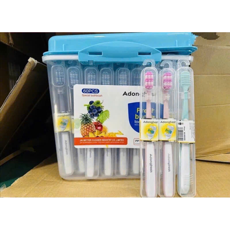 Bàn chải Adongfresh  cao cấp lông mềm mại Anh Quốc-  có hộp đựng  MSP 811