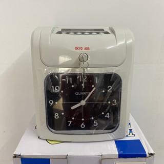 [Tặng 200 thẻ] Máy chấm công Thẻ Giấy Okyo A08