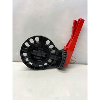 Van bướm mặt bích tay gạt phi 90 Finmax