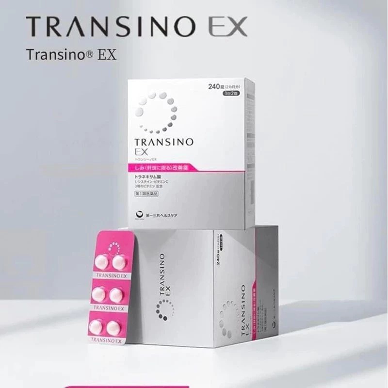 Viên Uống Trắng Da Transino Nhật Bản Trắng Da, Mờ Nám, Tàn Nhang