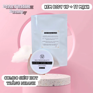 KEM BODY VIP 250G + TẮM TRẮNG MẠNH