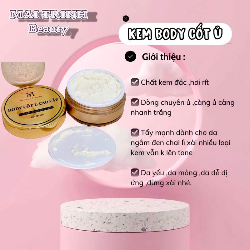 KEM BODY Ủ (TRẮNG MẠNH)