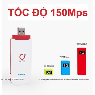 [ GIÁ SỐC ] USB PHÁT WIFI BẰNG SIM 3G 4G OLAX U90 HỖ TRỢ KẾT NỐI NHIỀU THIẾT BỊ