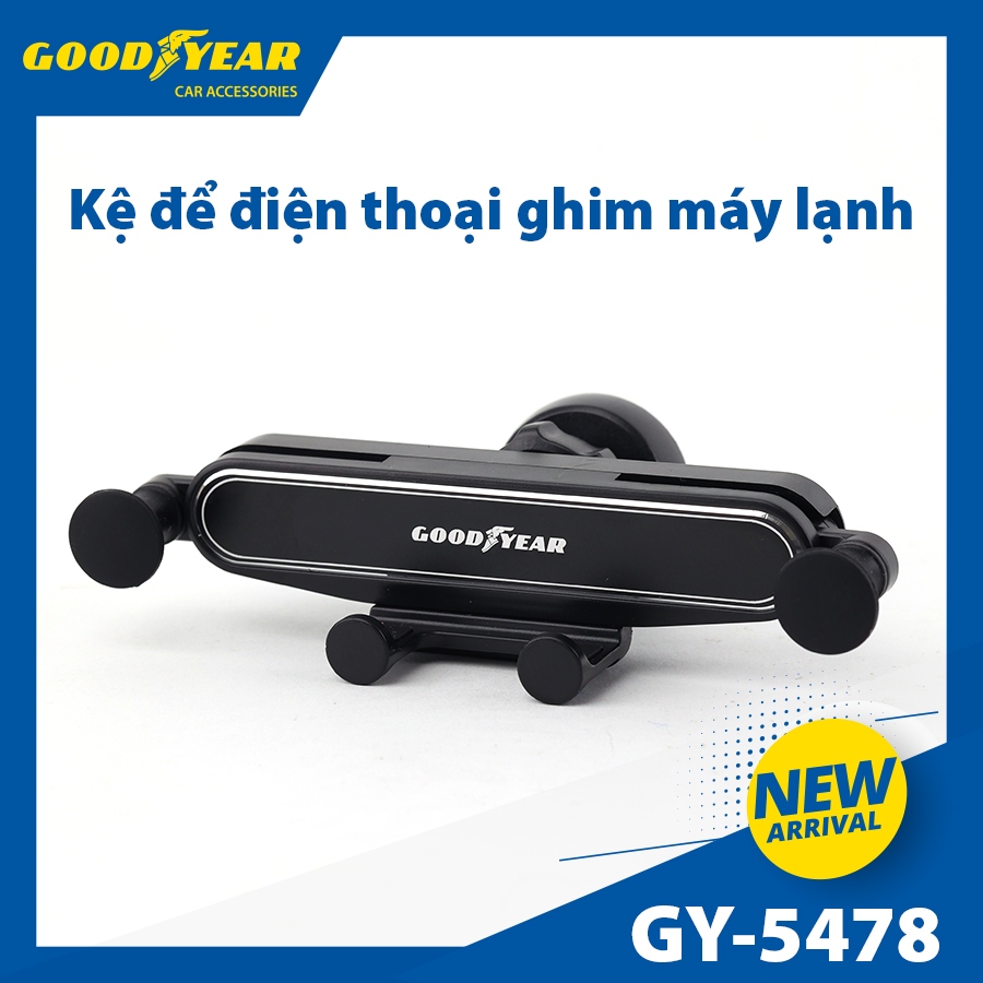 Giá Đỡ Điện Thoại Kẹp Khe Điều Hòa Ô Tô GOODYEAR GY-5478 - Nhập Khẩu Chính Hãng