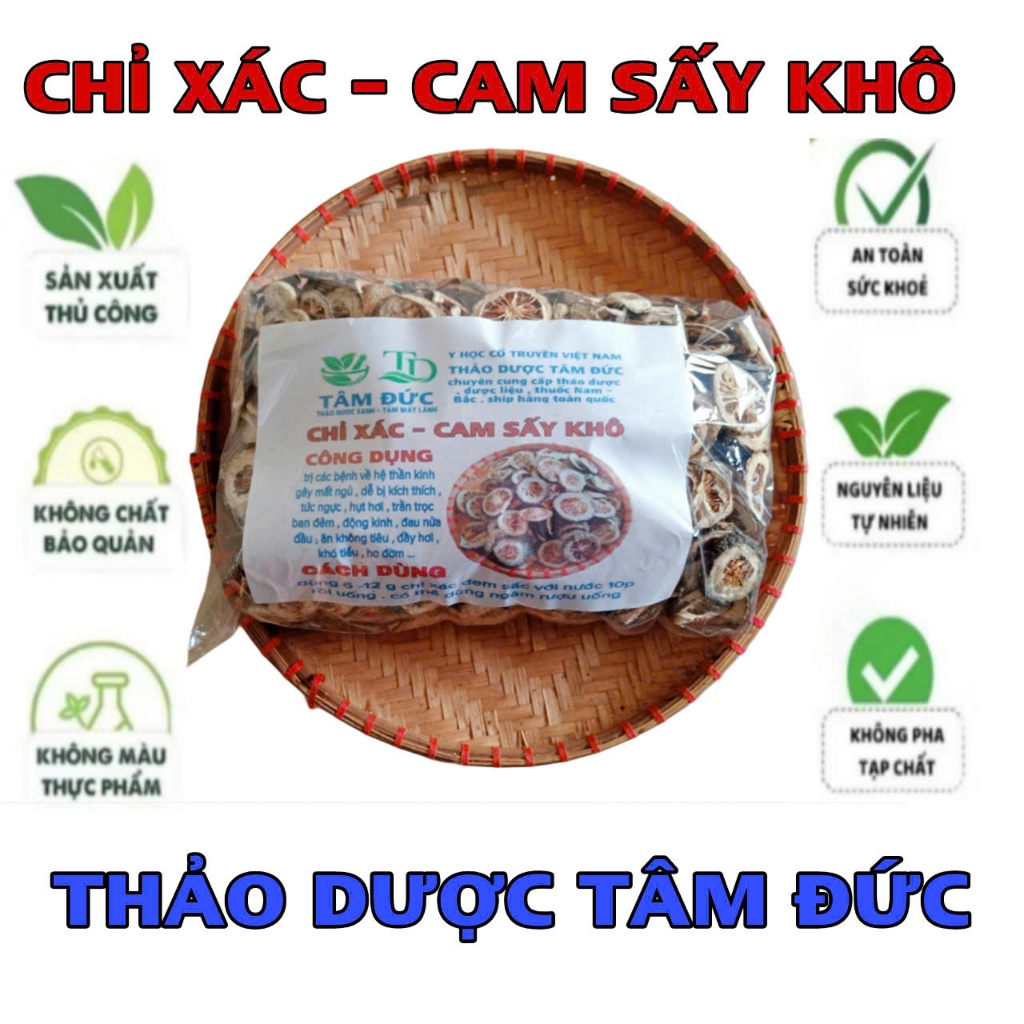 100G Chỉ Xác Cam Sấy Lạnh Khô