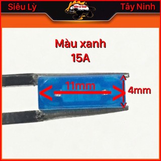 Cầu chì 15A loại nhỏ (túi 5 cái)